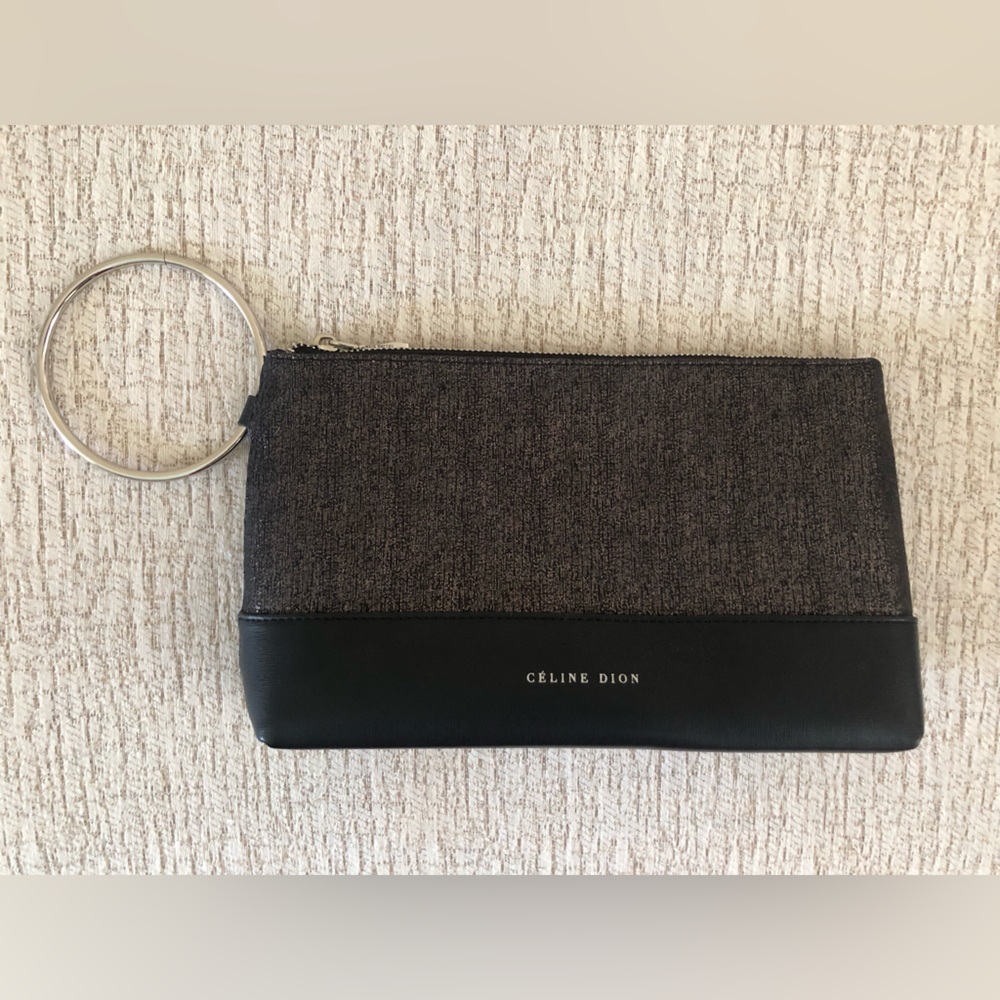 Brand New Celine Dion Black Clutch